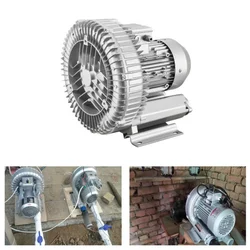 Single Stage 4 HP Three Phase Ring Blower for Agitate and Aerate Water in Fish Tank/Aquaculture Tank/Plating Tank